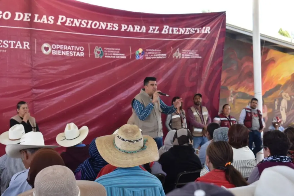 pago en efectivo de la pensión bienestar en marzo 2023