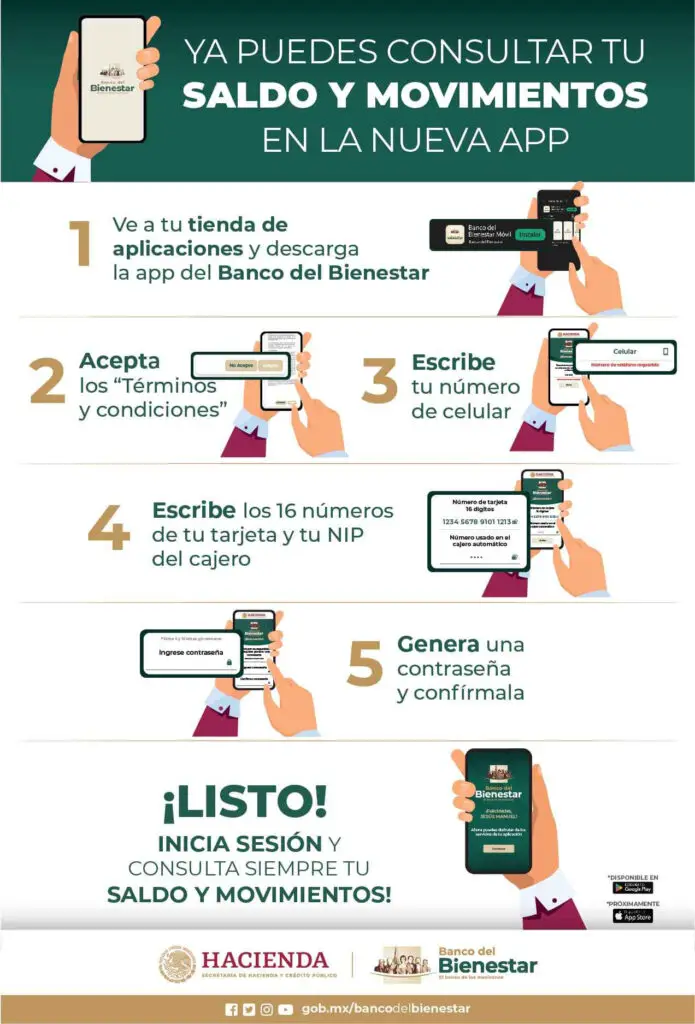 banco del bienestar teléfono