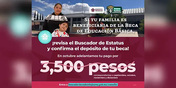 deposito de becas benito juarez 2023