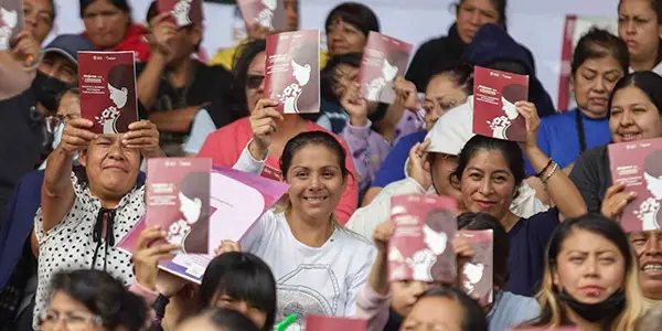 primer pago de mujeres con bienestar