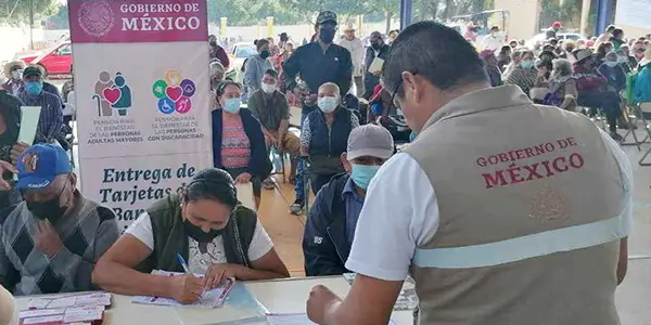 tarjeta del bienestar adulto mayor