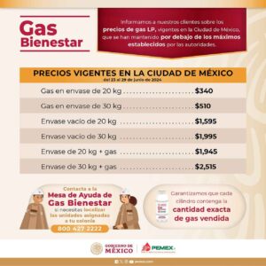 gas bienestar