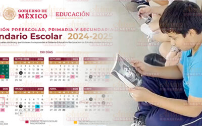 SEP publica calendario escolar 2024-2025 para Educación Básica y Normal