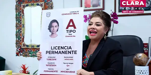 licencia de conducir permanente cdmx