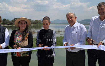 Presidente inaugura el Parque Ecológico Lago de Texcoco