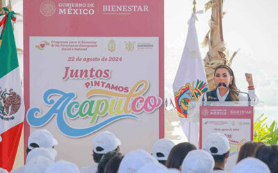 Gobierno y Pueblo de Acapulco Unen Fuerzas en «Juntos Pintamos Acapulco