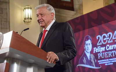 AMLO afirma haber servido al pueblo con amor en su sexenio