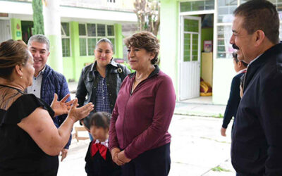 Éxito en el regreso a clases en Chalco y censo de apoyo para afectados