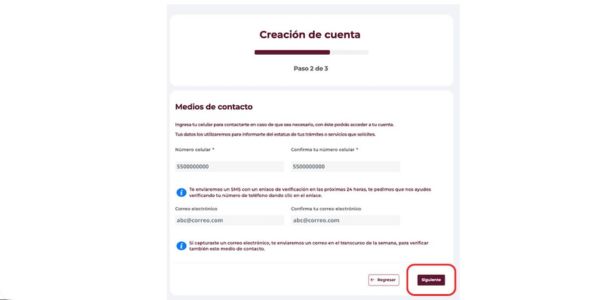 www llave gob mx crear cuenta