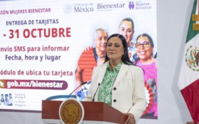 Mujeres Bienestar: 1.9 millones reciben tarjeta en octubre