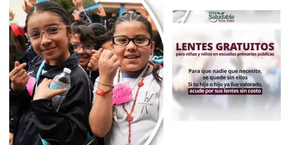 Ver para soñar 2025–2026: lentes gratis en primaria